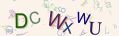 This is a captcha-picture. It is used to prevent mass-access by robots. (see: www.captcha.net)